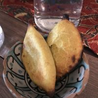 Bolani (delicious new vegan appetizer)   at Peace&Spice in Padua