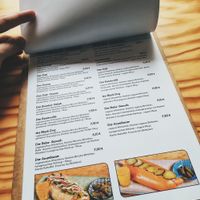 Vegane Auswahl at The Black Dog Hotdogs in Karlsruhe