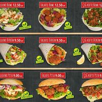 Vegan and vegetarian at Döner Stop in Basel