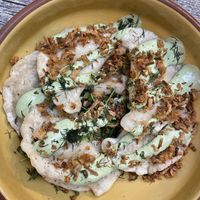 Handmade dumplings at Balance Bowl in Gzira