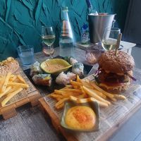 The Beyond Hot Dog, Beyond BBQ Jack Burger and the Summer Rolls 😋 at Balance Bowl in Gzira