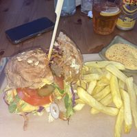 Bbq jackfruit burger  at Balance Bowl in Gzira