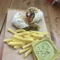 Tofu wrap  at Balance Bowl in Gzira