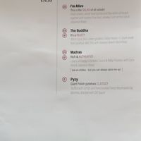 Menu at Balance Bowl in Gzira