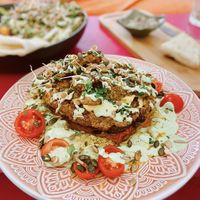 Cauliflower steak #Veganuary at Balance Bowl in Gzira