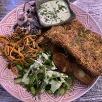 Vegan Schnitzel  at Balance Bowl in Gzira