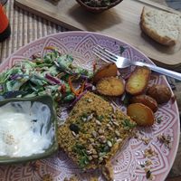 No-Schnitzel at Balance Bowl in Gzira