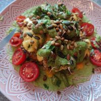 Again the Cauliflower "steak" at Balance Bowl in Gzira