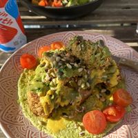 Cauliflower Steak with crispy oyster mushrooms   at Balance Bowl in Gzira