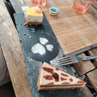 Tiramisu and lemon mango ginger cakes at Balance Bowl in Gzira