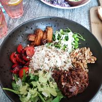 Buddha bowl with jackfruit at Balance Bowl in Gzira