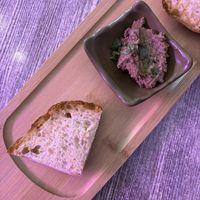 Complimentary fava bean starter   at Balance Bowl in Gzira