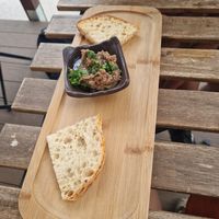 Bread and dip at Balance Bowl in Gzira