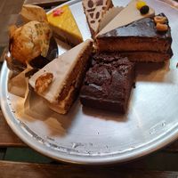 Was the cake selection of the day at Balance Bowl in Gzira