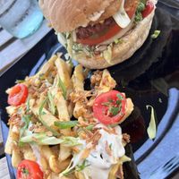 The NO burger   at Balance Bowl in Gzira
