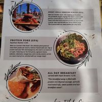 Spécial menu of october at Balance Bowl in Gzira