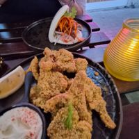 Starters - No Calamari Crunch and Bao Buns at Balance Bowl in Gzira