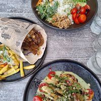 No Donner kebab, The Buddha and Cauliflower No Steak at Balance Bowl in Gzira
