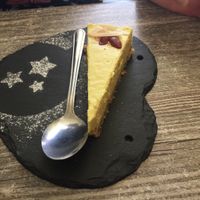 Awesome lemon cheesecake! at Balance Bowl in Gzira