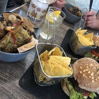 Burgers with cheese sauce  at Balance Bowl in Gzira