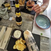 Tex Mex Wrap and Beyond Madness Burger at Balance Bowl in Gzira