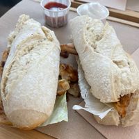 Pepito de no pollo  at Quemedas in Oviedo