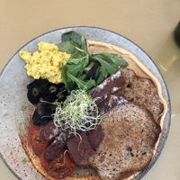 Big brekkie - delish!! at Kindred NZ in Dunedin