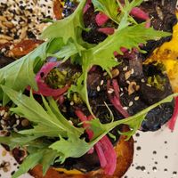 Mushrooms on toast at Kindred NZ in Dunedin