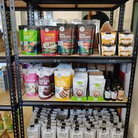 Severql shelves of goodies at Kindred NZ in Dunedin