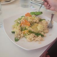 Veggie delight stuff right here 💯 at Loving Hut - Chandler St in Worcester