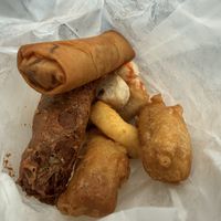 Appetizer sampler   at Loving Hut - Chandler St in Worcester
