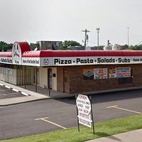 Front at LaRocca's Pizza in Topeka