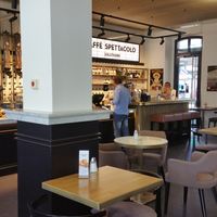 Interior at Caffe Spettacolo in Solothurn