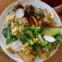 The big vegan breakfast at Coffee Cartel in Kerobokan Kelod