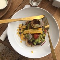 Avo on toast at Coffee Cartel in Kerobokan Kelod