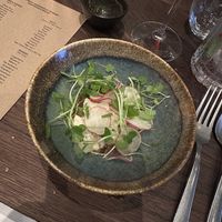 Roots salad   at Natura in Helsinki