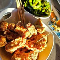 Lemon and Pepper Gardein Wings at Yard House in Austin