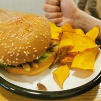 The burger was good in taste at Wild & The Moon - Saint Honoré in Paris