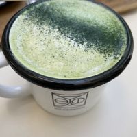 Matcha latte   at Wild & The Moon - Saint Honoré in Paris
