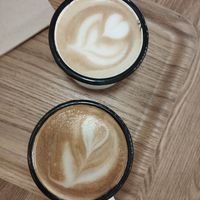 Café latte at Wild & The Moon - Saint Honoré in Paris