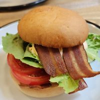 BLT, an untimate breakfast sandwich at Wild & The Moon - Saint Honoré in Paris