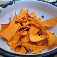 Sweet potato chips at Wild & The Moon - Saint Honoré in Paris
