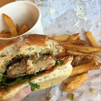 Big babe burger & fries  at Theory (ex-BurgerTheory) in Paris