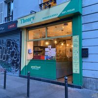 The outside  at Theory (ex-BurgerTheory) in Paris