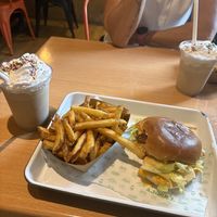 Burgers and shakes  at Theory (ex-BurgerTheory) in Paris