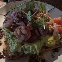 Bean avocado toast  at Café Du Parc in Killarney