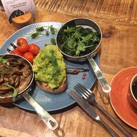 Vegan breakfast  at Café Du Parc in Killarney