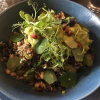 Superfood salad as main course  at Café Du Parc in Killarney