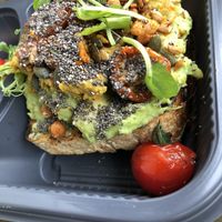 Avocado Toast at Café Du Parc in Killarney