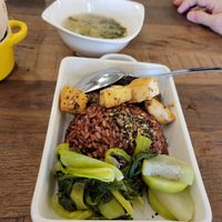 Seaweed Balls,  Tofu  Ginger, and Lemongrass  #Veganuary at Mang's Mania in Ho Chi Minh City